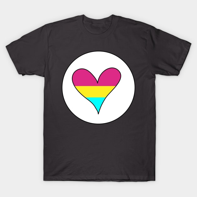 Love is Love: Pansexual Pride T-Shirt by ziafrazier